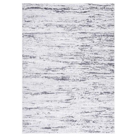 Safavieh 11 x 15 ft. Amelia 700 Rectangle Area Rug, Light Grey & Charcoal ALA768F-1115